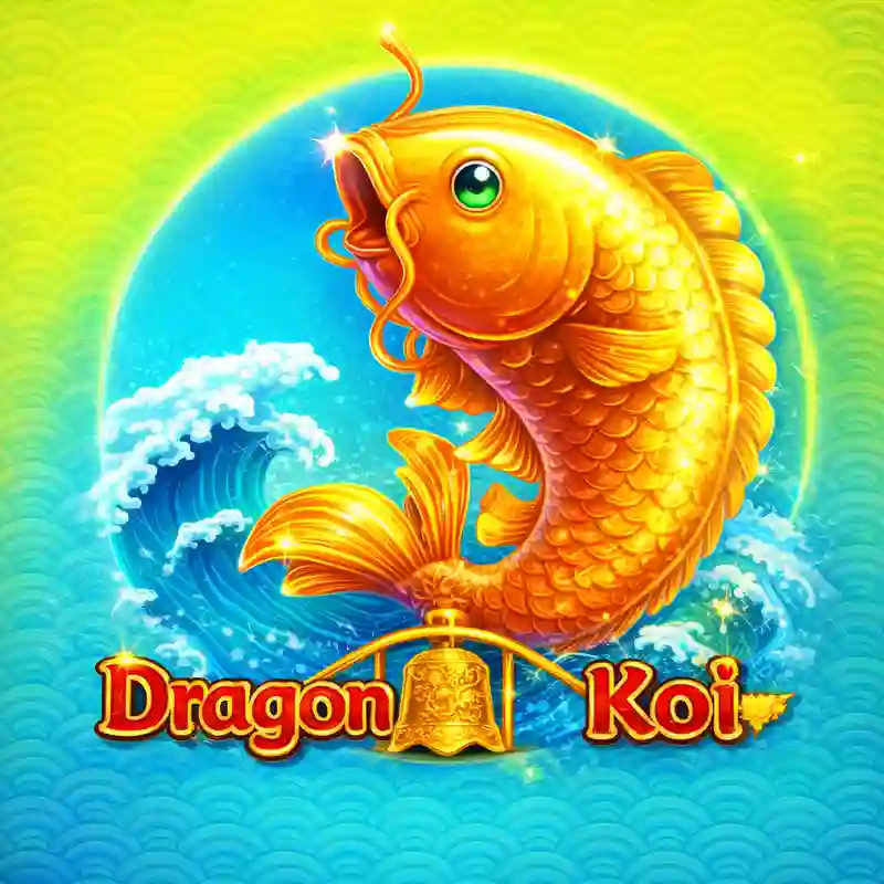 Dragon Koi Slot Game Logo